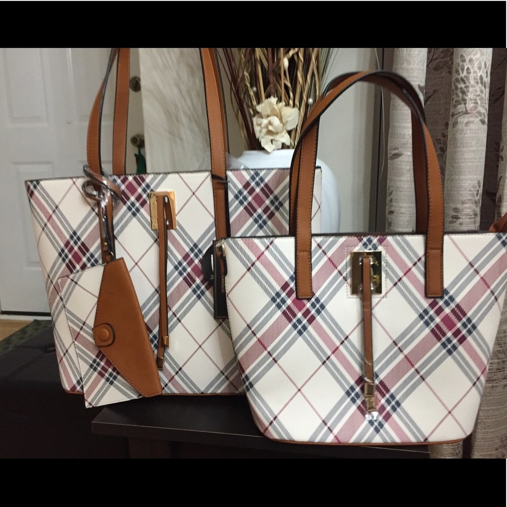 3 Pcs Brandnew Elegant Tote Bag